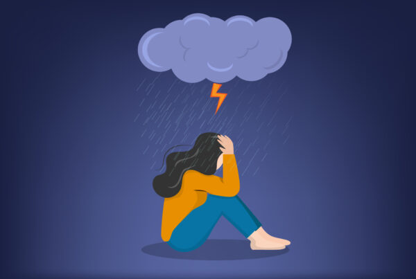 Kobieta nagle poczuła emocjonalne flashabacki z przeszłości.