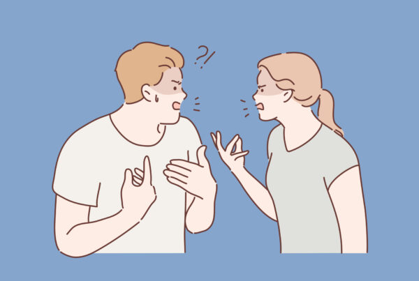 Para, która kłóci się z powodu nie radzenia sobie z zazdrością.